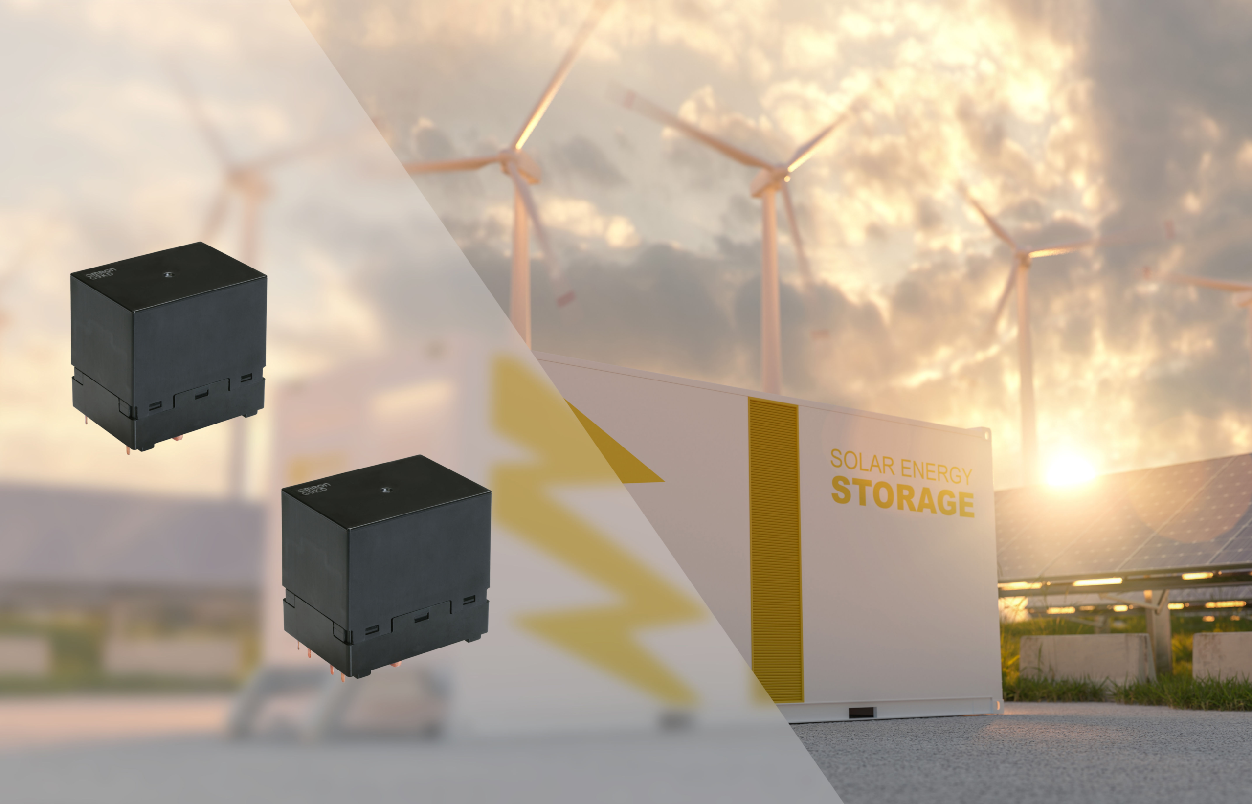 Omron launches 1500V DC relay series