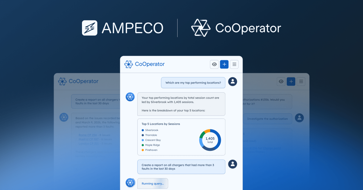 AMPECO adds AI diagnostics to charge point operations