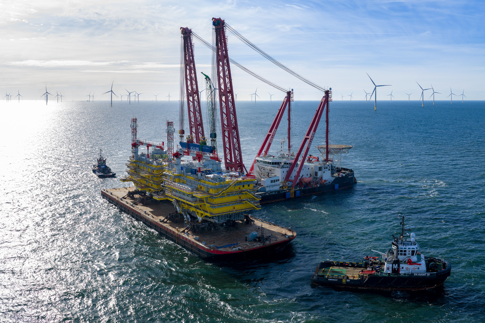 Nordseecluster substations move German offshore build forward Nordseecluster substations move German offshore build forward