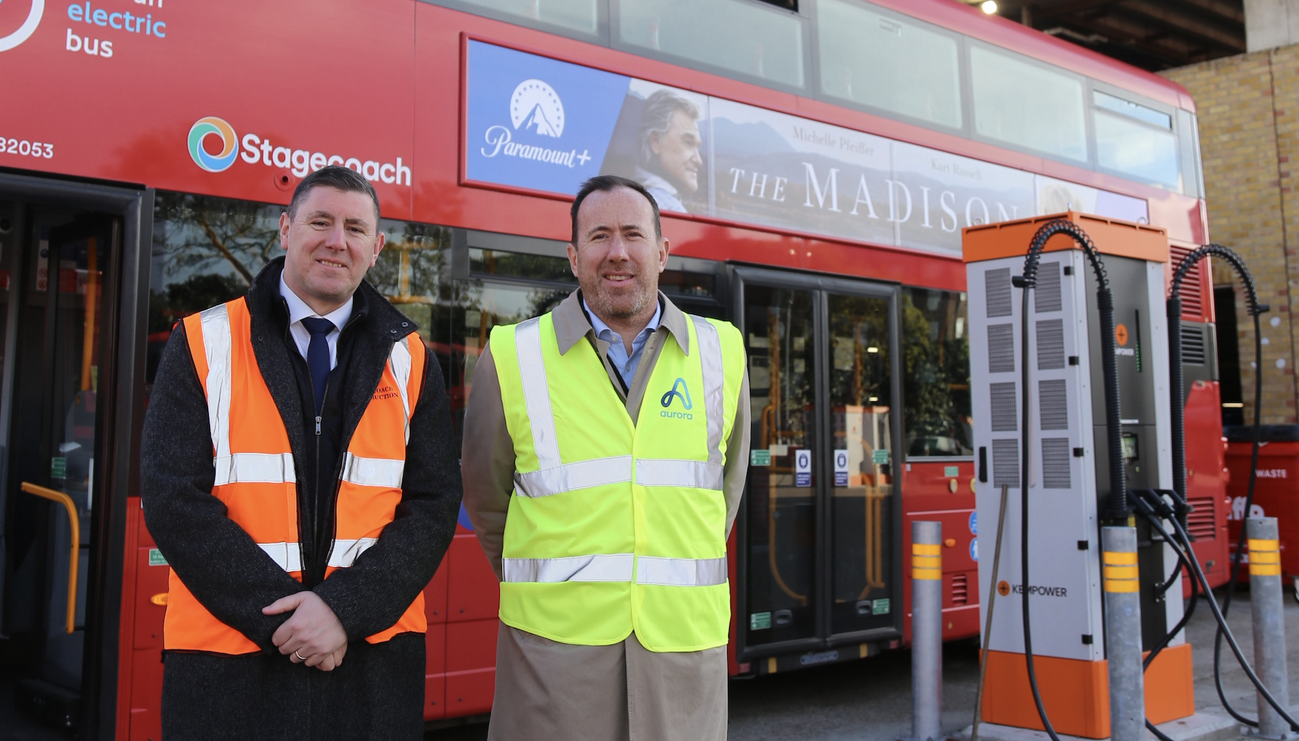 Aurora expands Stagecoach depot grid connections