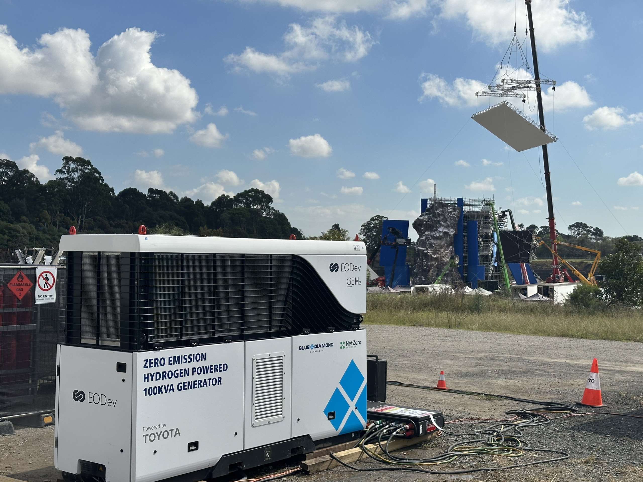 EODev hydrogen generator powers APEX base camp
