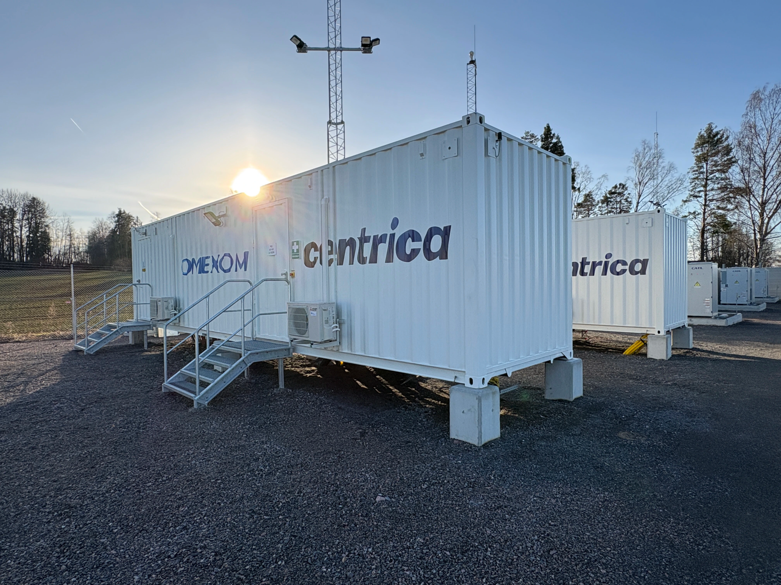 Centrica energises 40MW battery pair in Sweden