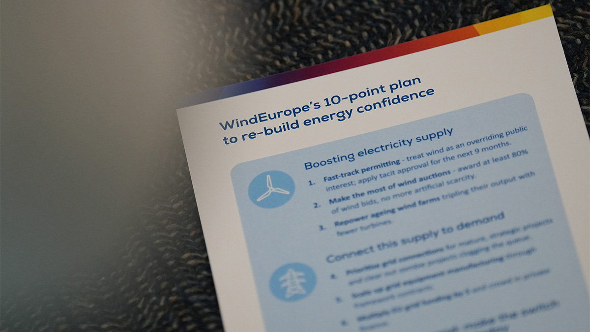 WindEurope presses EU on grids and electrification