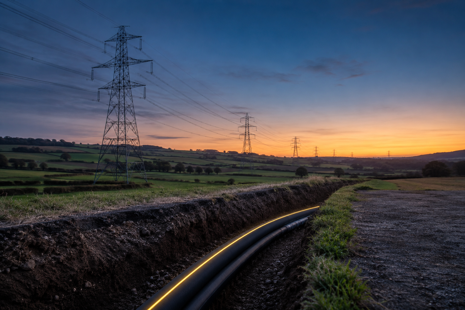 Why Britain buries cables — but still builds pylons