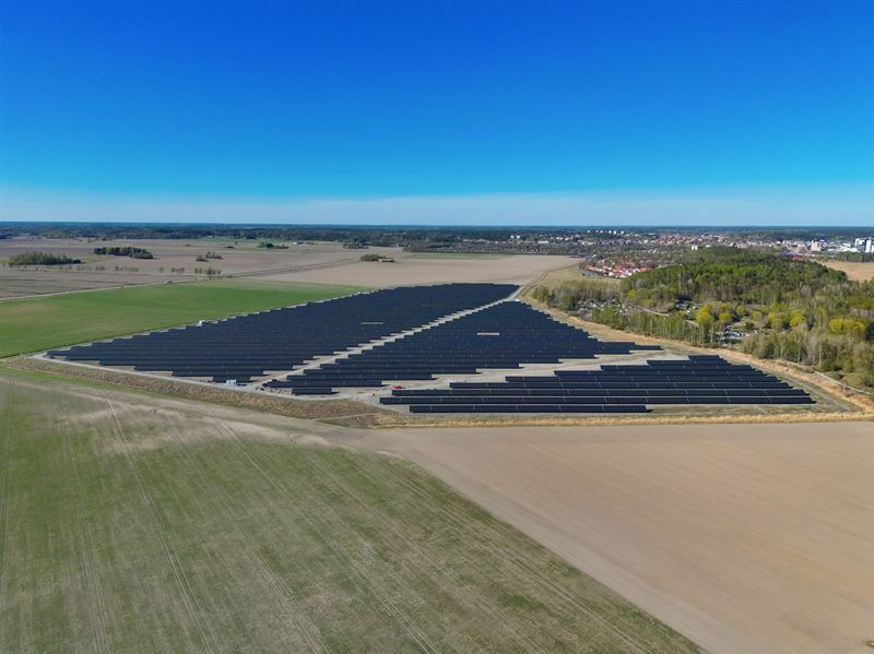 Alight commissions 14.3MWp Swedish solar park