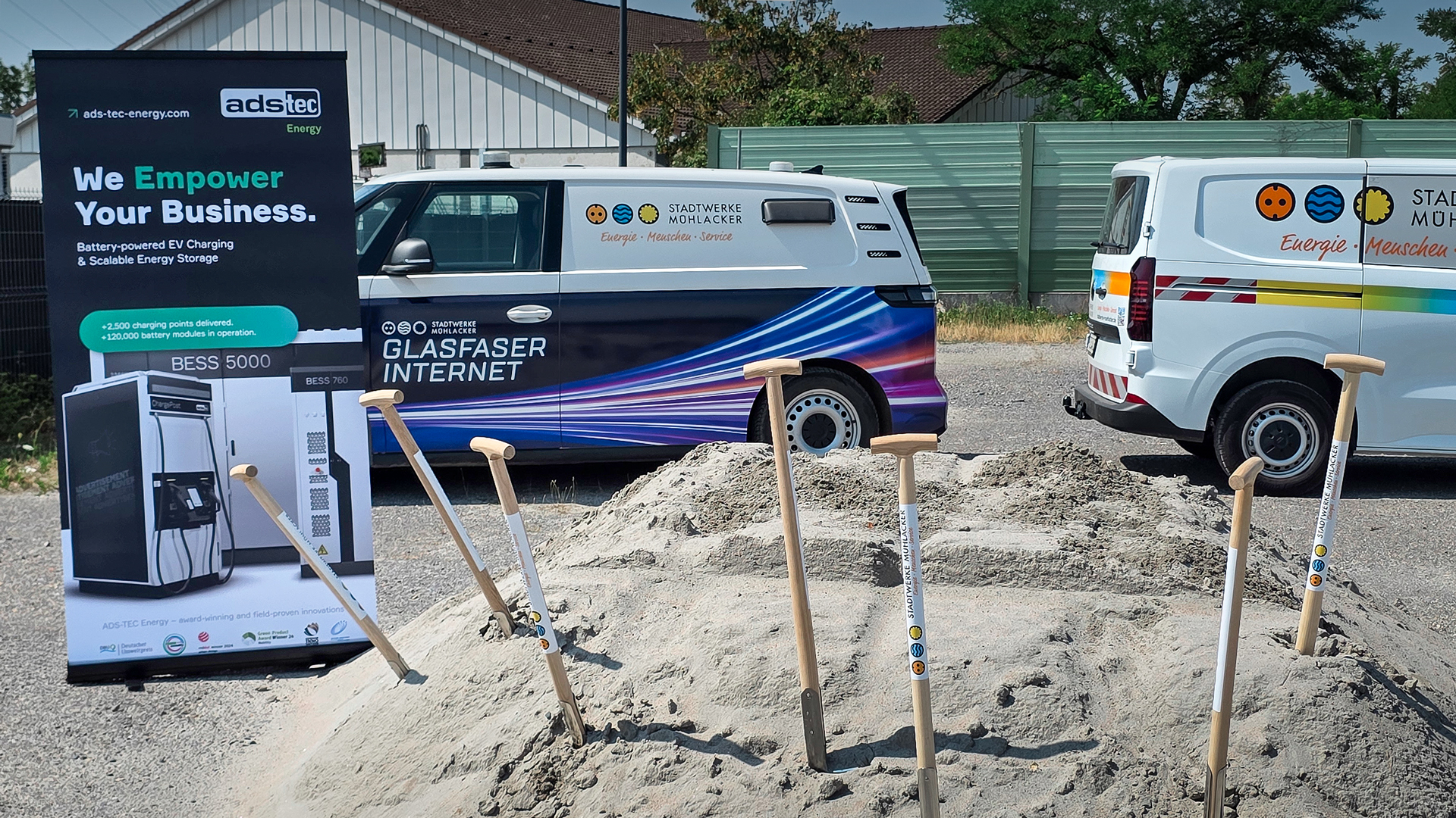 Mühlacker substation battery moves into construction