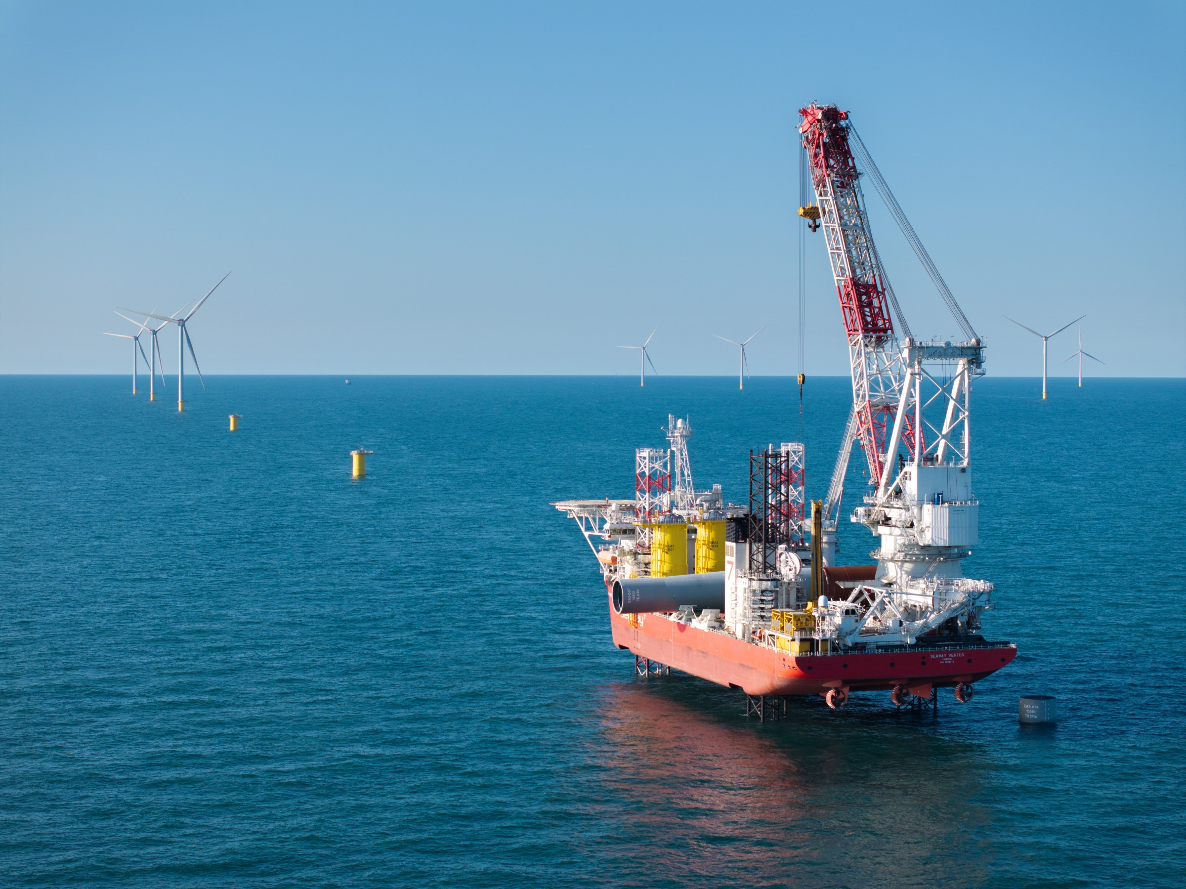 East Anglia THREE completes foundation installation