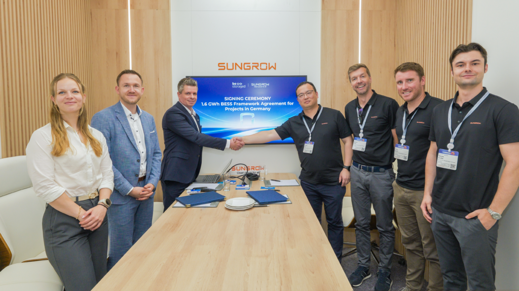 Sungrow partnership targets 1.6GWh German battery pipeline