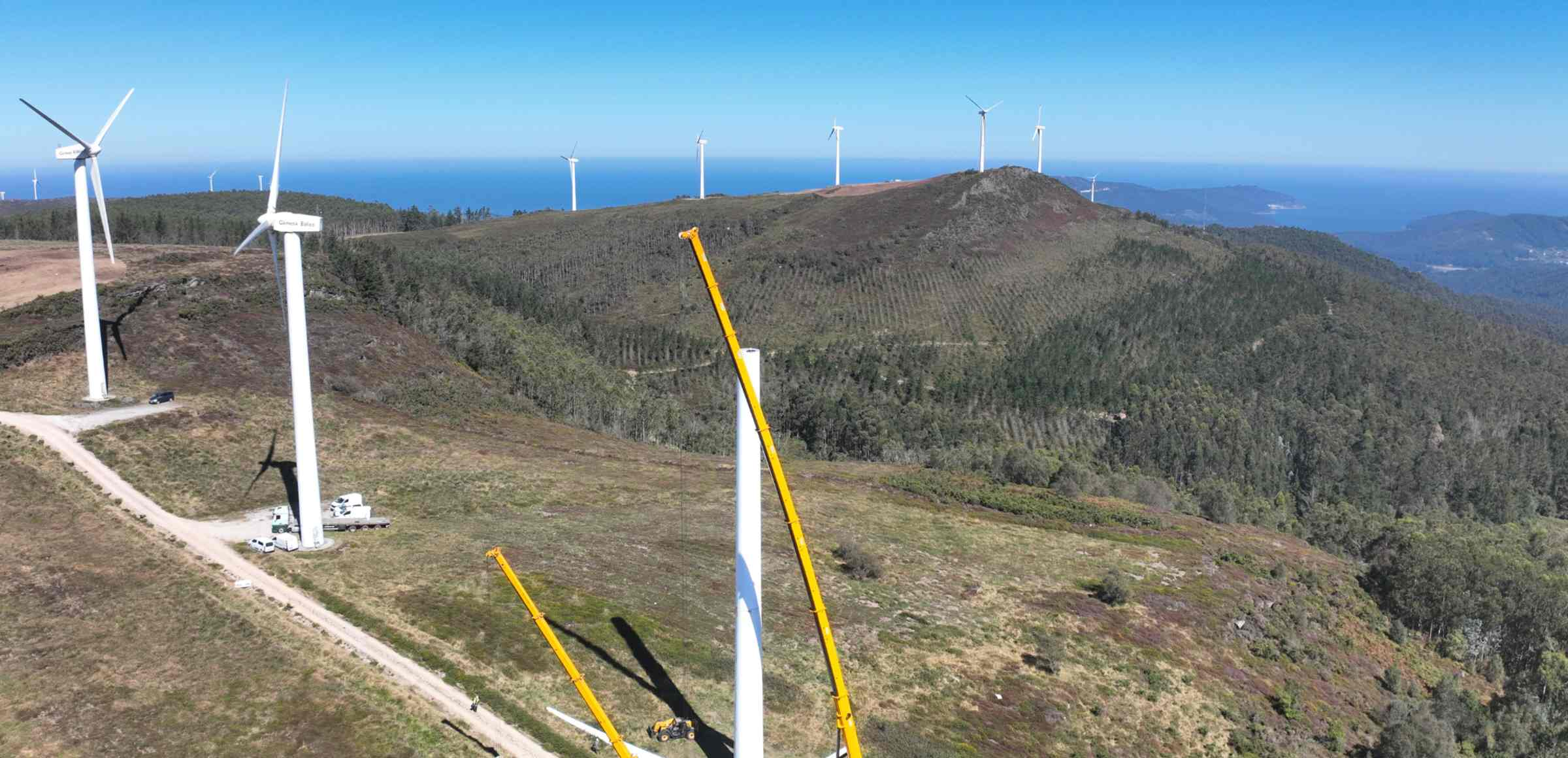 Endesa begins Coriscada wind farm repowering Endesa begins Coriscada wind farm repowering