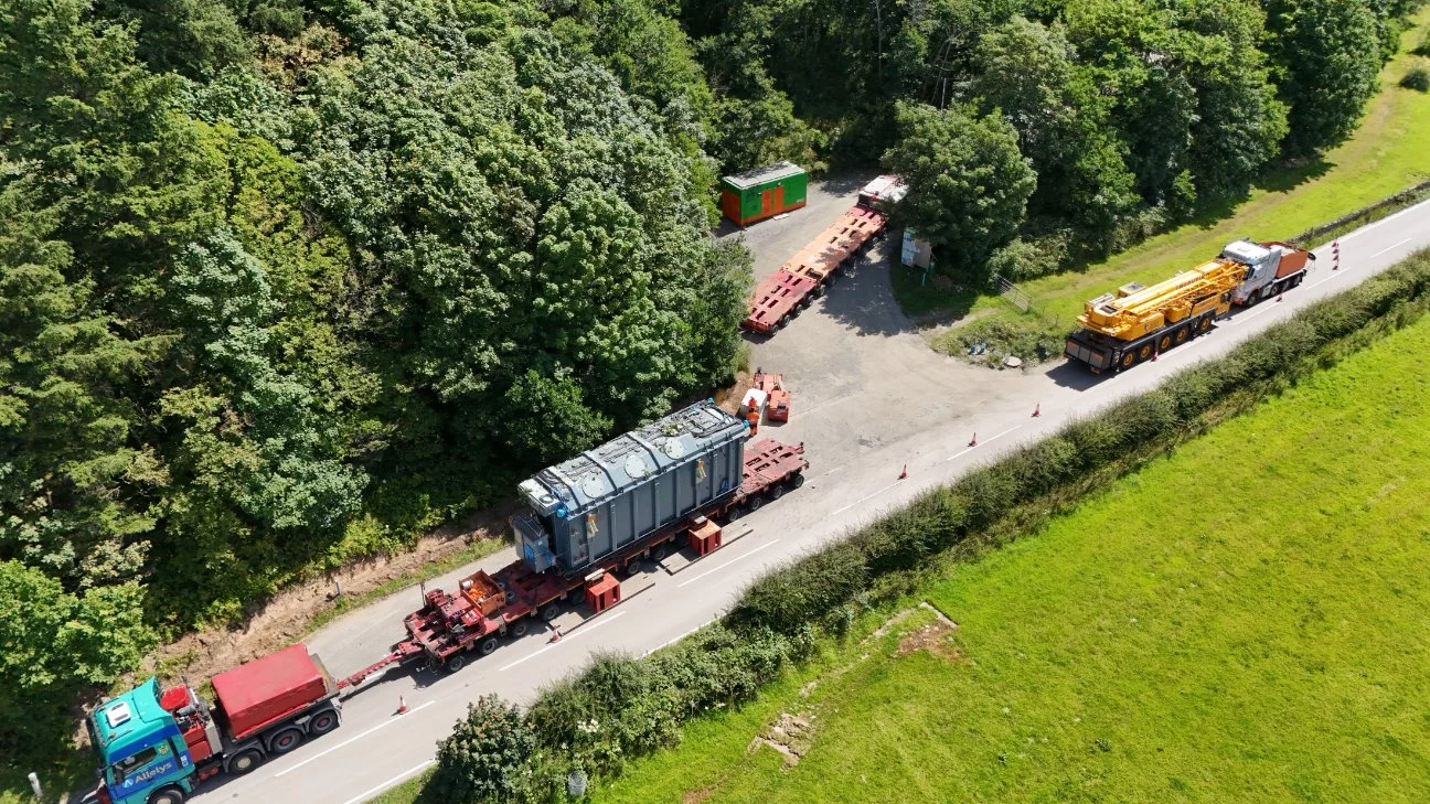Crossaig receives first 480MVA transformer