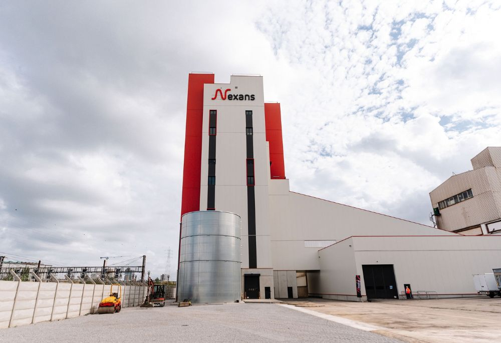 Nexans opens 53 metre Charleroi high voltage tower